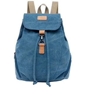 Ankena Canvas Backpack Casual Daypack for Girls&Women