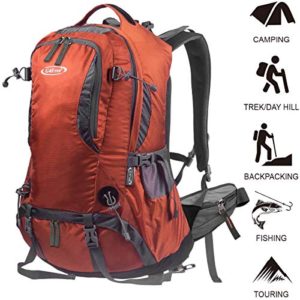 G4Free Hiking Backpack 50L Waterproof Daypack Outdoor Camping