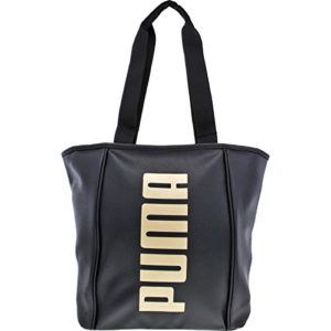 PUMA Women's Evercat Royale PU Tote Black/Gold One Size