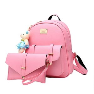 Mini Backpack Purse Set Bags With Casual Small Purse Travel Bag