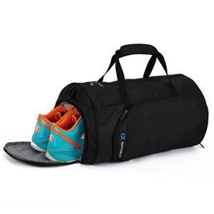 INOXTO Fitness Sport Small Gym Bag with Shoes Compartment Waterproof