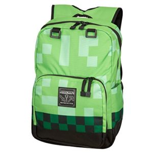 JINX Minecraft Creeper Kids School Backpack