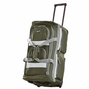 Olympia 8 Pocket Rolling Duffel Bag