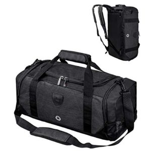 Gym Duffle Bag Backpack Waterproof Sports Duffel Bags Travel Weekender Bag