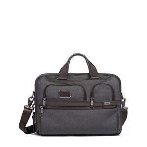 TUMI - Alpha 3 T-Pass Medium Screen Laptop Slim Brief Briefcase
