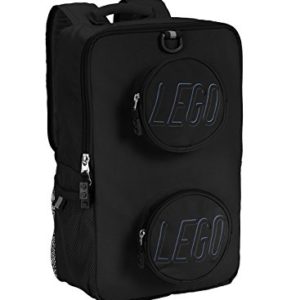LEGO Kids Brick Backpack-Black