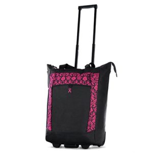 Olympia Rolling Shopper Tote, Pink