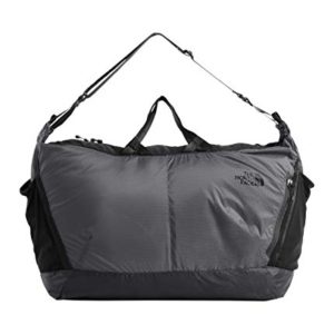 The North Face Flyweight Duffel, Asphalt Grey/TNF Black