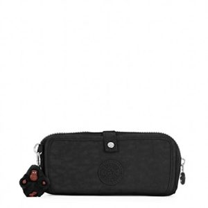 Kipling Wolfe Pencil Pouch Black