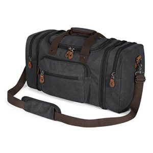 Plambag Canvas Duffle Bag for Travel, Oversized Duffel Overnight