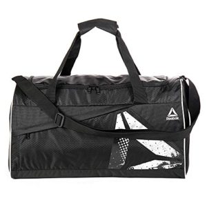 Gym Duffel Bag, Reebok Bumper Medium Duffel (Black)