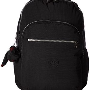 Kipling womens Seoul Go Black Laptop Backpack, black