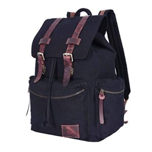 18" Unisex Vintage Canvas Backpack | Travel Rucksack