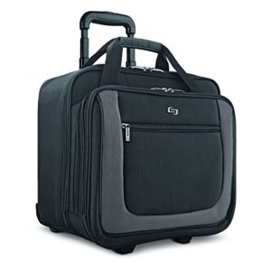 Solo New York Bryant Rolling Laptop Bag. Travel-friendly Rolling Briefcase