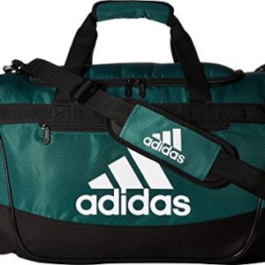 adidas Defender III medium duffel Bag, Green/Black/White