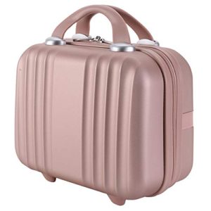 Exttlliy Mini Hard Shell Hard Travel Luggage Cosmetic Case