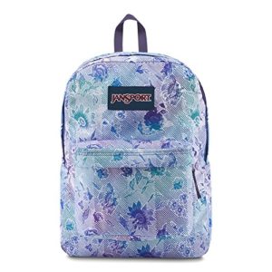 JanSport Superbreak Backpack - Striped Floral