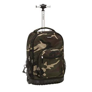 Rockland 19" Rolling Backpack, Camo