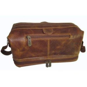 Amerileather Toiletry Bag with Bonus Accessories