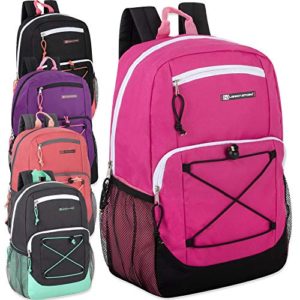 18 Inch Deluxe Bungee Backpack With Padding