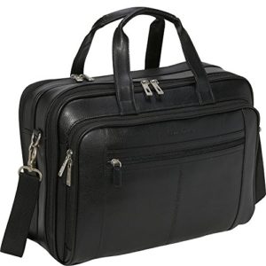 Samsonite Leather Business Cases Checkpoint-Friendly Briefcase