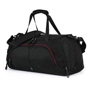 ZOUJUN Sports Gym Bag with Shoes Compartment and Wet Pocket Travel