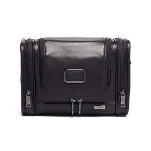 TUMI - Alpha 3 Hanging Leather Travel Kit - Luggage Accessories Toiletry Bag