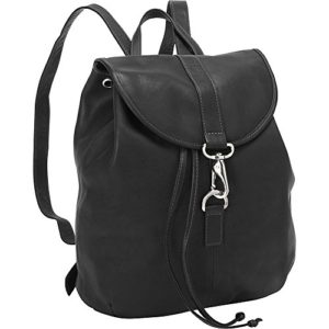 Piel Leather Medium Drawstring Backpack