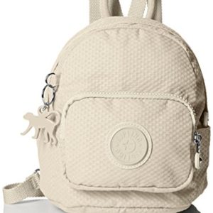 Kipling Mini Backpack in Dots Cream