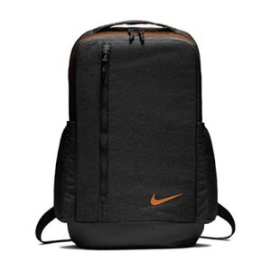 Nike Vapor Power 17-inch laptop backpack in black with dual zip closure and wet/dry compartment