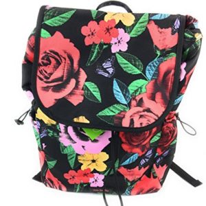 Vera Bradley Lighten Up Drawstring Backpack Havana Rose