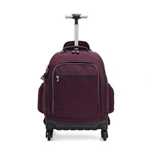 Kipling Echo II Rolling Backpack Dark Plum