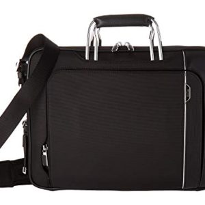 Tumi Men's Arrivé Hannover Slim Briefcase, Black