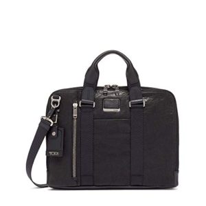 TUMI - Alpha Bravo Aviano Leather Laptop Slim Brief Briefcase