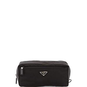Prada Jumbo Unisex Toiletry and Cosmetics Travel Zippered Pouch Case Bag