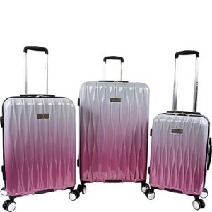 Juicy Couture Women's Lindsay 3-Piece Hardside Spinner Luggage Set