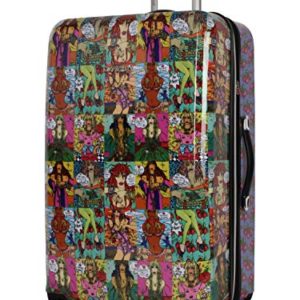 Betsey Johnson 30 Inch Checked Luggage Collection