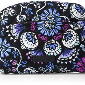 Vera Bradley Women's Signature Cotton Medium Cosmetic Makeup Bag
