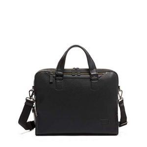 TUMI - Harrison Bradford Brief - Black Pebbled Leather