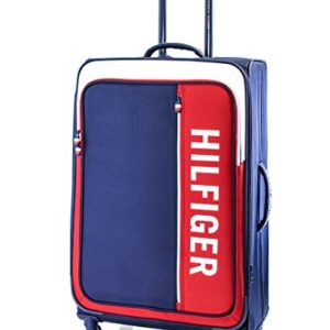 Tommy Hilfiger Softside Expandable Spinner Luggage, Navy