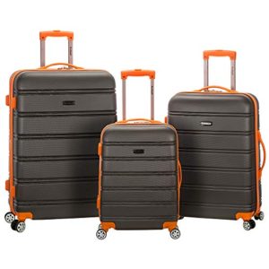 Rockland Melbourne 3 Pc Abs Luggage Set