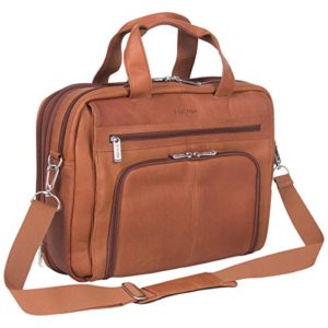 Kenneth Cole Reaction Colombian Leather Dual Compartment Expandable