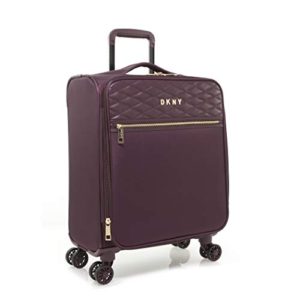 DKNY Quilted Expandable Softside Spinner Luggage