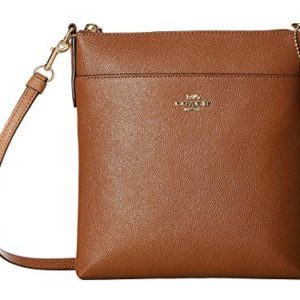 COACH Crossgrain Messenger Crossbody Saddle One Size