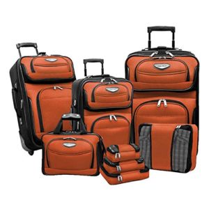 Travel Select Amsterdam Expandable Rolling Upright Luggage Set