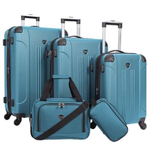 Travelers Club 5 PC Set, Teal