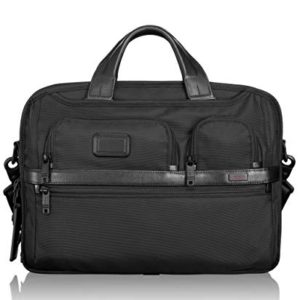 TUMI - Alpha 2 T-Pass Medium Screen Laptop Slim Brief Briefcase