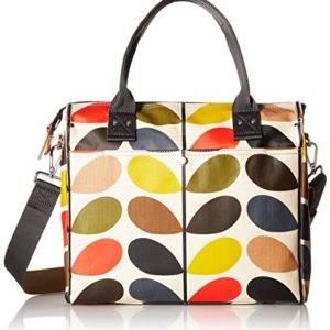 Orla Kiely Multi Stem Zip Messenger Shoulder Bag, Multi