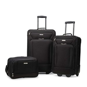 American Tourister Fieldbrook XLT Softside Luggage, Black