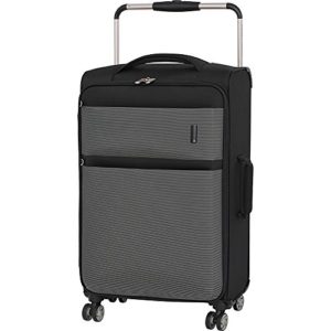 it luggage World's Lightest Debonair 27.8" 8-Wheel Spinner, Black/White